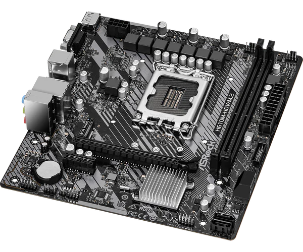 Asrock H610M-HDV/M.2 R2.0 Micro ATX (mATX) Intel Motherbaord | Intel LGA1700 Socket