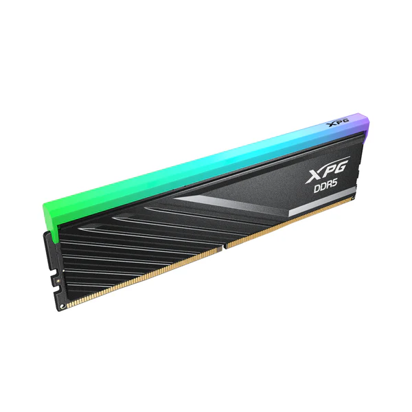 Adata XPG Lancer Blade RGB DDR5 Memory PC Ram 6000Mhz AMD EXPO XMP 3.0 - Black / White 16GB