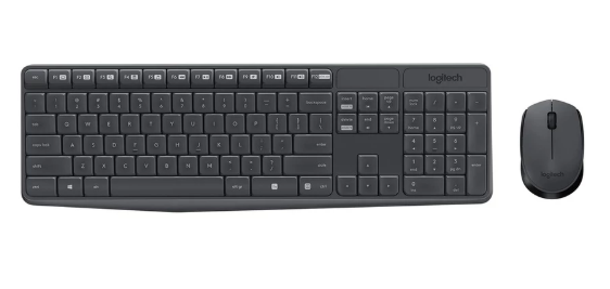 LOGITECH MK235 Wireless Keyboard & Mouse Combo Set